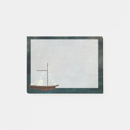 Ghost Boat Notitieblok Post-it® Notes (Voorkant)