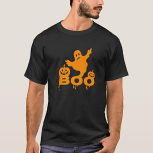 Ghost Boo Ghost Pumpkin Fancy Dress Costume Kinder T-shirt