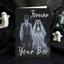 Ghost Boo Gothic Echtgenote Halloween Verjaardag