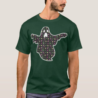 Ghost Boo Grim Reaper pomkin Pattern Easy Hwe T-shirt