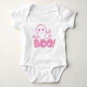 Ghost - Boo! (Roze) Romper (Voorkant)