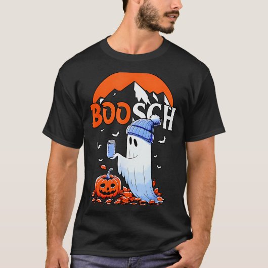 Ghost Boosch Beer Halloween T-shirt (Voorkant)