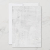 Ghost Bride Blue Vrijgezellenfeest Kaart (Achterkant)