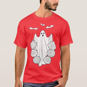 Ghost Bride Lazy Halloween Costume Funny Spirit Gh T-shirt
