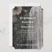 Ghost Bride Night Gothic Wedding Invitation Kaart (Voorkant)