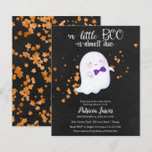 Ghost Budget Halloween Baby shower Uitnodiging (Voorkant / Achterkant)