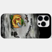 Ghost, Cat, Bat en Pumpkin, Happy Halloween! Case-Mate iPhone Case (Achterkant (horizontaal))