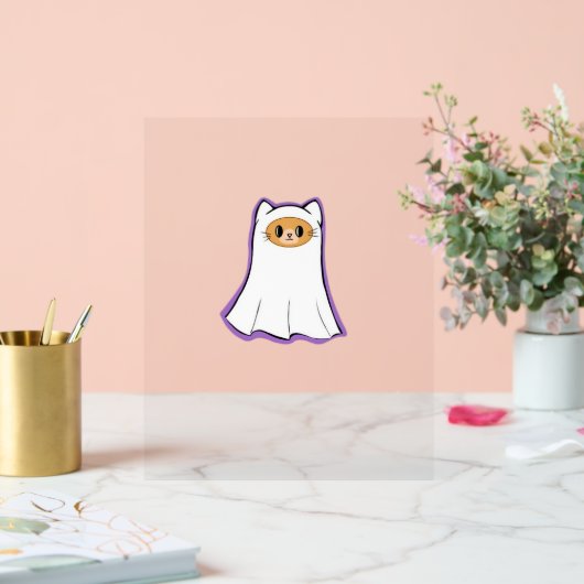 Ghost Cat Classic T-Shirt_3 Acryl Bord (Huwelijk)