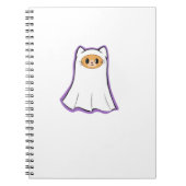 Ghost Cat Classic T-Shirt_3 Notitieboek (Voorkant)
