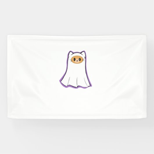 Ghost Cat Classic T-Shirt_3 Spandoek (Horizontaal)
