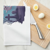 Ghost Cat Parade Theedoek (Quarter Fold)