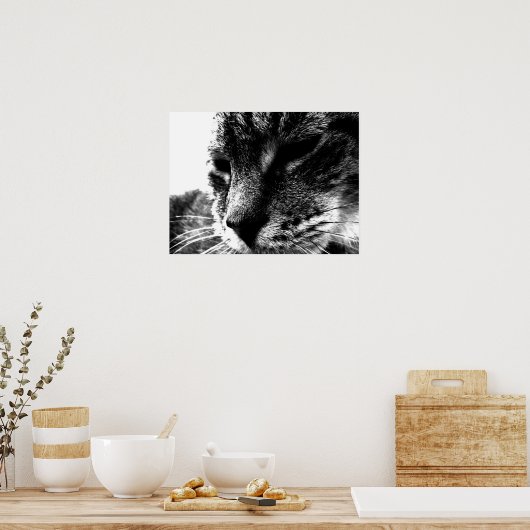 Ghost Cat Poster (Keuken)