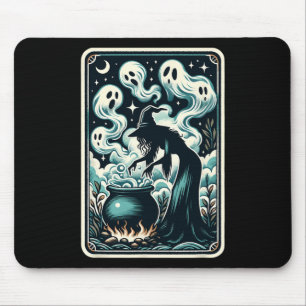 Ghost Cauldron Gothic bovennatuurlijke Tarot Kaart Muismat
