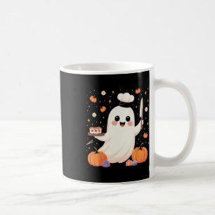 Ghost Chef Met Sushi Tray Grappig Halloween Spooky Koffiemok