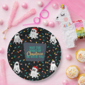 Ghost Christmas Design Papieren Bordje (Feest)