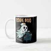 Ghost Code Boo In The Icu Nursing Gift For Hallowe Koffiemok (Links)