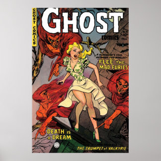 Ghost Comics Comic Hoesje Poster