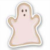 Ghost cookie sticker (Voorkant)