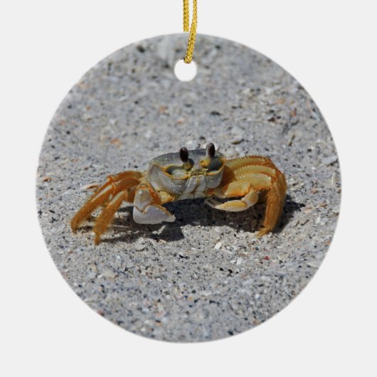 Ghost Crab Keramisch Ornament (Voorkant)