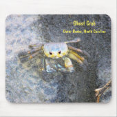 Ghost Crab met Info Mousepad Muismat (Voorkant)