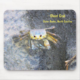 Ghost Crab met Info Mousepad Muismat