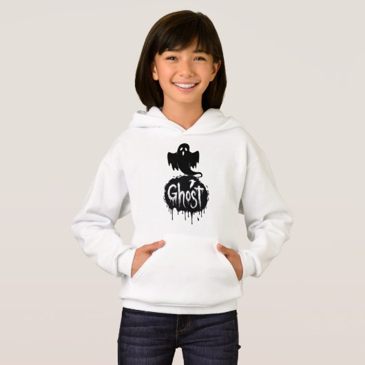 Ghost – Dark Horror Dripping Text Art (Devant entier)