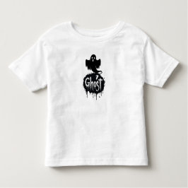 Ghost – Dark Horror Dripping Text Art Kinder Shirts