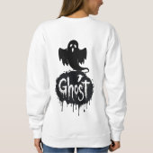 Ghost – Dark Horror Dripping Text Art Trui (Achterkant)