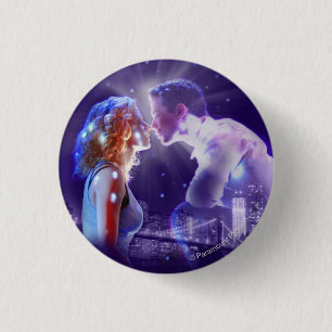 GHOST - De muziekLogo Ronde Button 3,2 Cm
