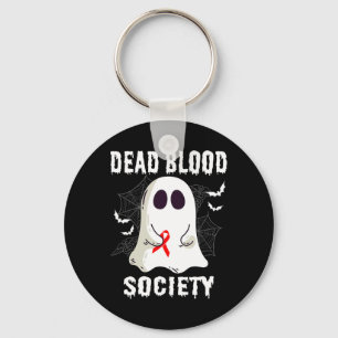 Ghost Dead Blood Society Blood Cancer Awareness HA Sleutelhanger