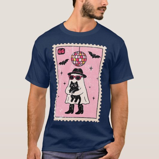 Ghost Disco Stamp T-shirt (Voorkant)