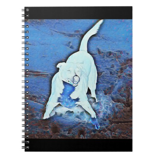 Ghost Dog-laptop Notitieboek (Voorkant)