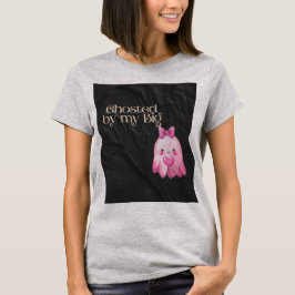 Ghost door mijn Grote Sorority Halloween T-shirt