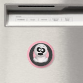 Ghost en colère - Magnet d'Halloween (In Situ (Lave-vaisselle))