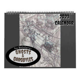 Ghost en Gargoyle Calendar Kalender