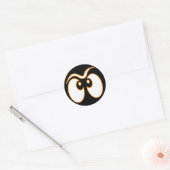 Ghost Eyes Halloween Stickers (Envelop)