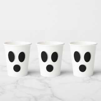 Ghost Face Paper Cup Papieren Bekers