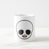 Ghost Face Skeleton Chibi Pastel Goth Halloween Koffiemok (Center)