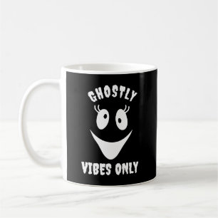 Ghost Face Spookachtige Sfeer Alleen Custom Hallow Koffiemok