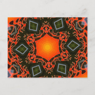 Ghost Flames & Diamonds Briefkaart
