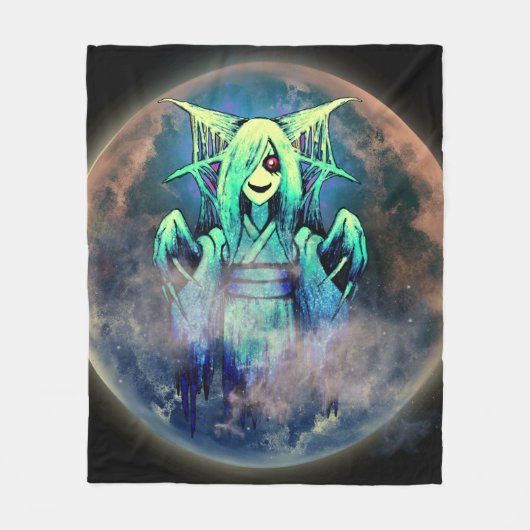 Ghost Fleece Deken (Voorkant)