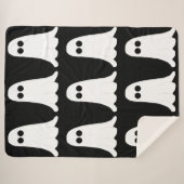 Ghost Fleece Deken (Voorkant (horizontaal))