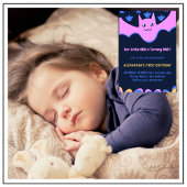 Ghost Flying Little boo Halloween 1e verjaardag Kaart