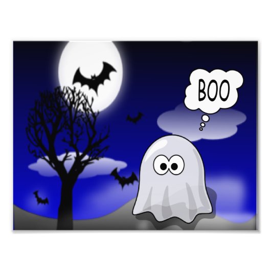 Ghost Foto Afdruk (Voorkant)