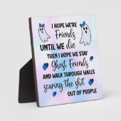 Ghost Friends Forever Fotoplaat (Voorkant)