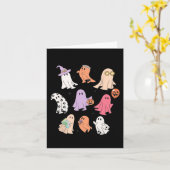 Ghost Friends Halloween AAC SLP Squad Speech Langu Kaart (Gele Bloem)