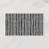 Ghost Gender onthult diaper Raffle Ticket Informatiekaartje (Achterkant)