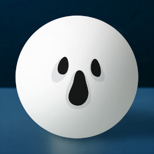 Ghost gezicht grappige grap nieuwigheid pingpongballen