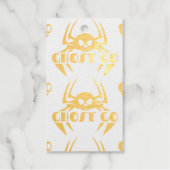 Ghost Go Spooky Seizoen Cadeaulabels (Voorkant)