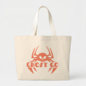 Ghost Go Spooky Seizoen Grote Tote Bag (Voorkant)